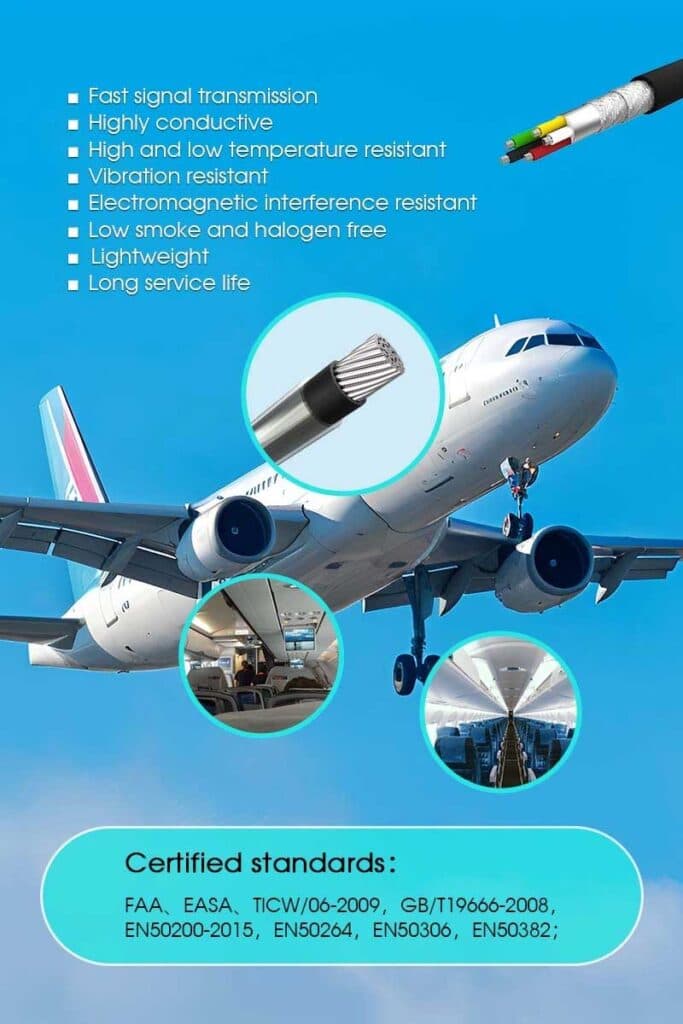 Do you know the selection criteria for military-standard airport lighting cables?