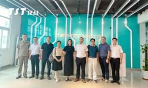 Welcome the leaders of Shenzhen CNNC and SCADA to visit TST cable for research and guidance