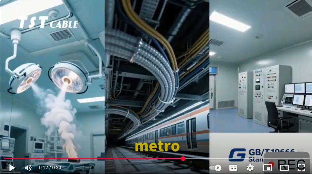 Low-Smoke Zero-Halogen Cable: The Safety Bottom Line of Modern Cities
