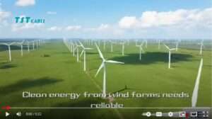 Why do coastal wind farms rely heavily on low-smoke, zero-halogen (LSZH) cables?