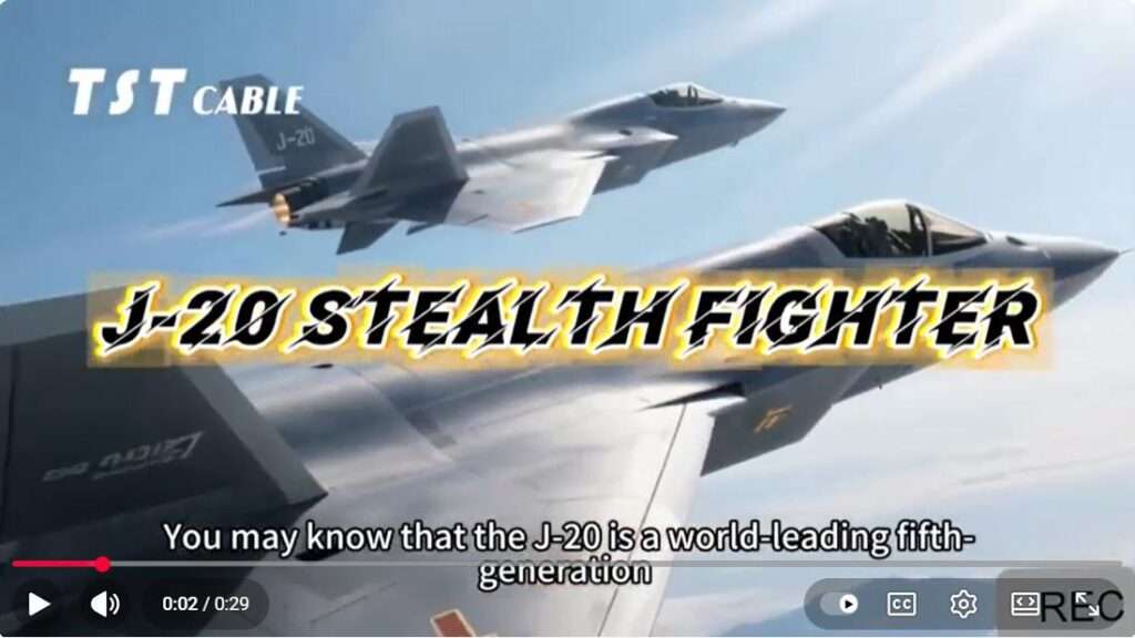 Unveiling the "Nerve Lines" of the J-20 Stealth Fighter: The Cutting-Edge Technology of Low-Smoke Halogen-Free Cables