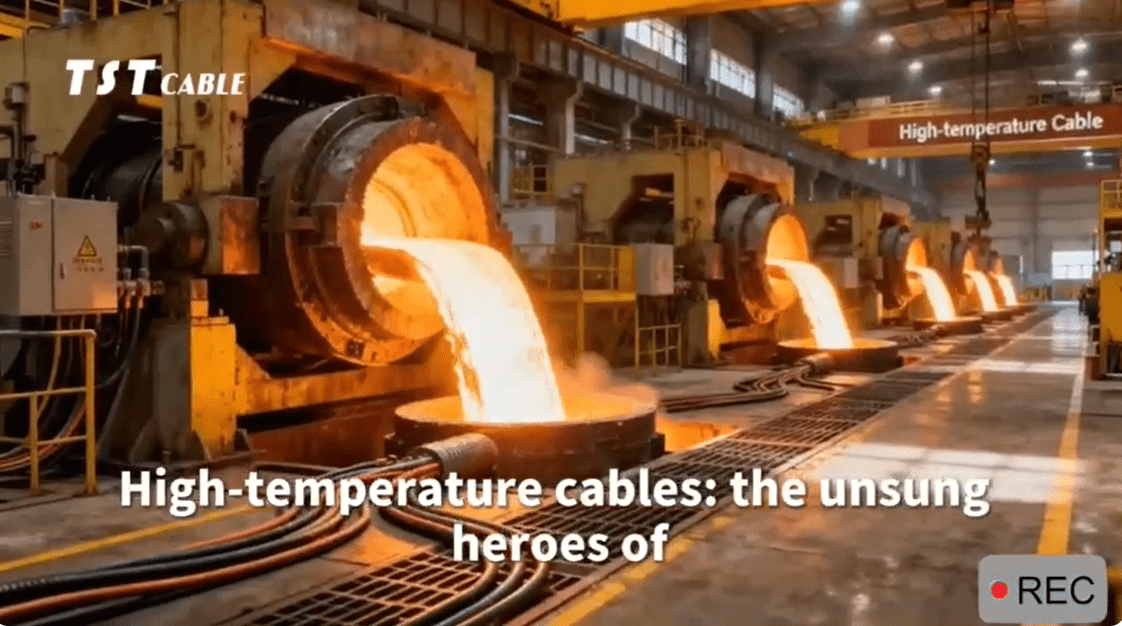 TST CABLE High Temperature Cables Safeguard Equipment in the Metallurgical Industry and Reduce Costs by 90%