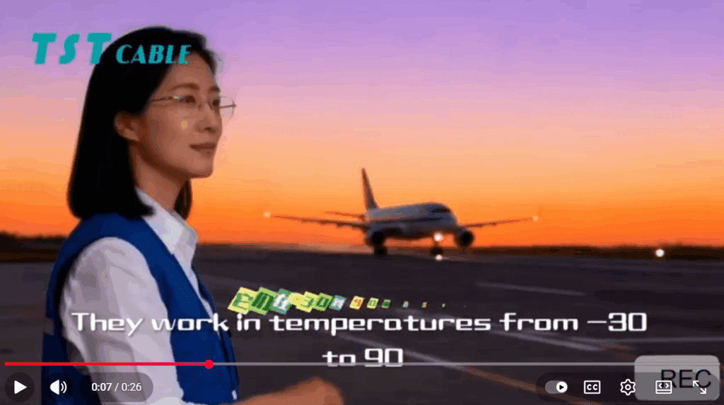 Do you know the selection criteria for military-standard airport lighting cables?